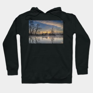 Dawn on the Snohomish Hoodie